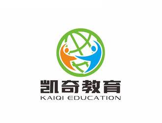 廖燕峰的廣州市凱奇教育咨詢(xún)有限公司logo設(shè)計(jì)