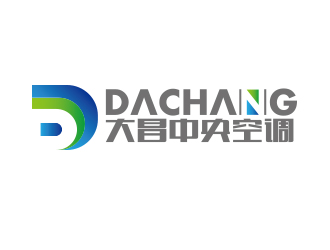 何錦江的大新縣大昌冷氣設(shè)備有限公司標(biāo)志logo設(shè)計