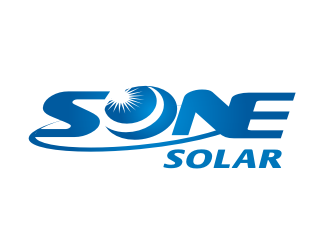 sone solar太陽能LED燈商標設(shè)計logo設(shè)計